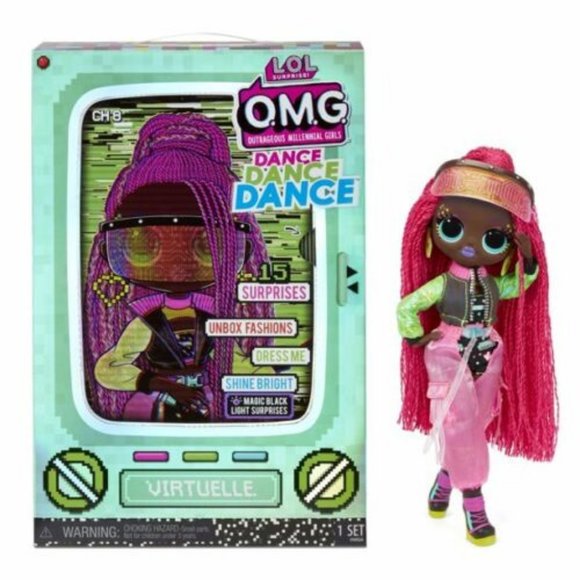 LOL Surprise OMG Dance Dance Dance Virtuelle Fashion Doll With 15 Surprises NEW - Picture 2 of 5